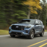 Front view of the 2025 Ford Explorer