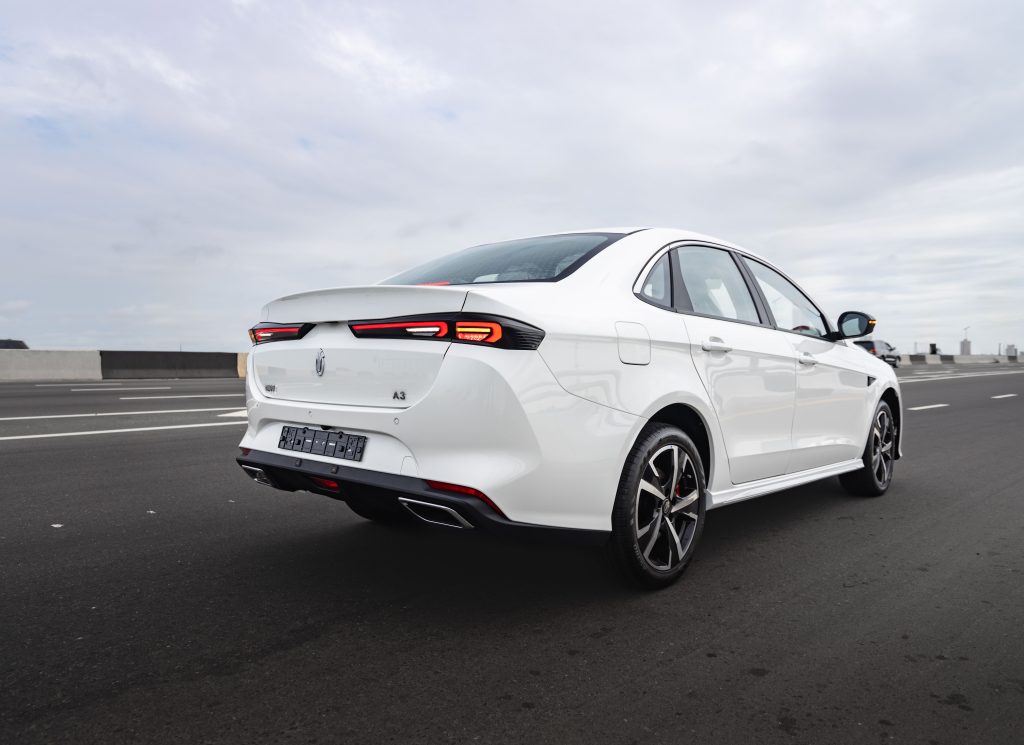 2024 Nord A3 on the road, showcasing its sleek design and smooth handling